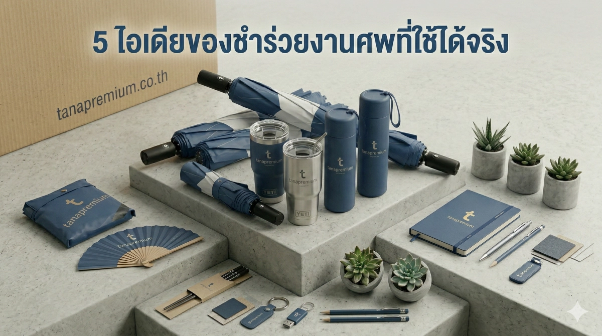 5 ไอเดียของชำร่วยงานศพที่ใช้ได้จริง