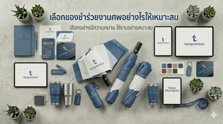 เลือกของชำร่วยงานศพอย่างไรให้เหมาะสม